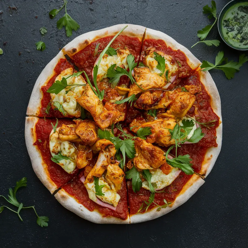 Tandoori Chicken Pizza