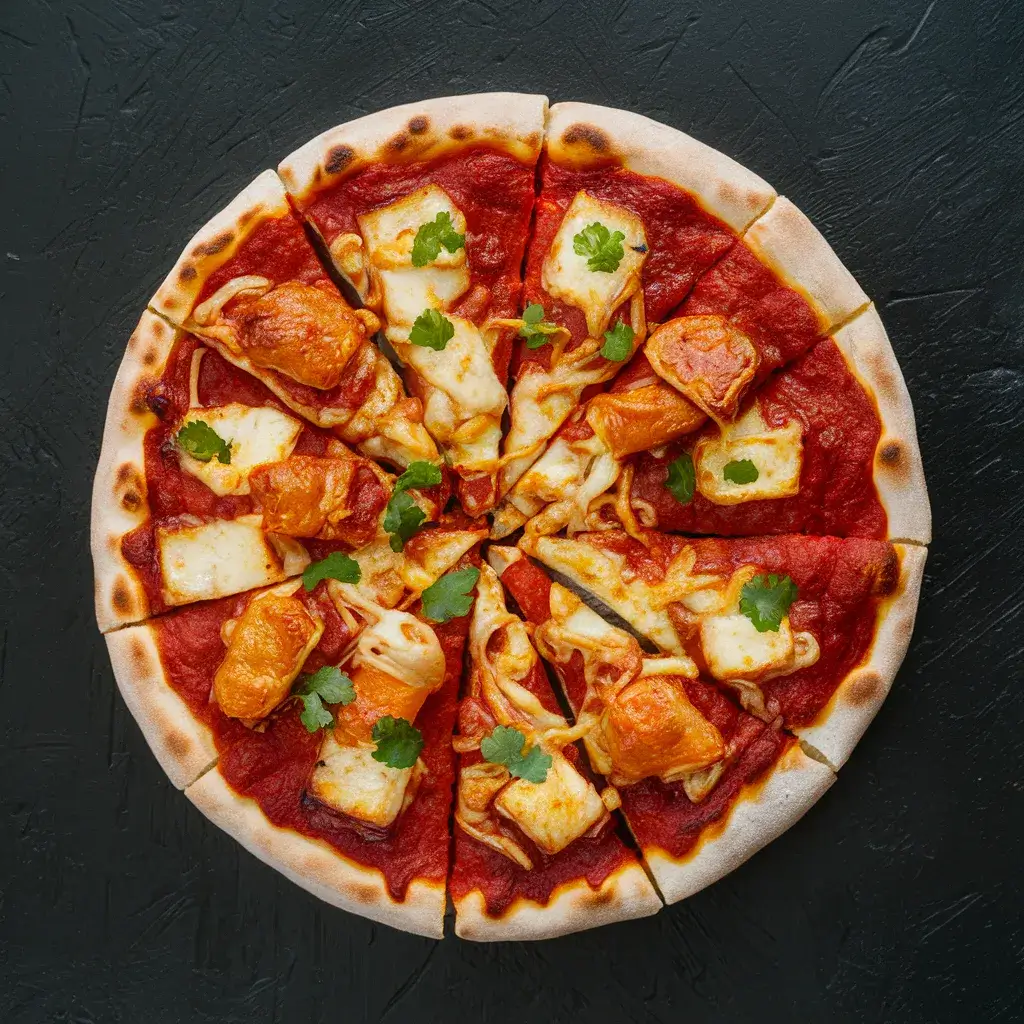 Paneer Tikka Pizza